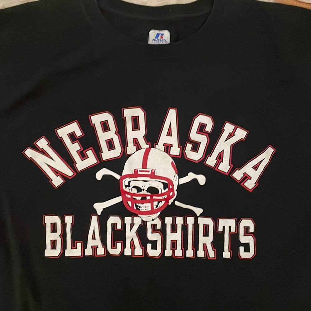 Nebraska Cornhuskers shirt size large black Nebraska shirt